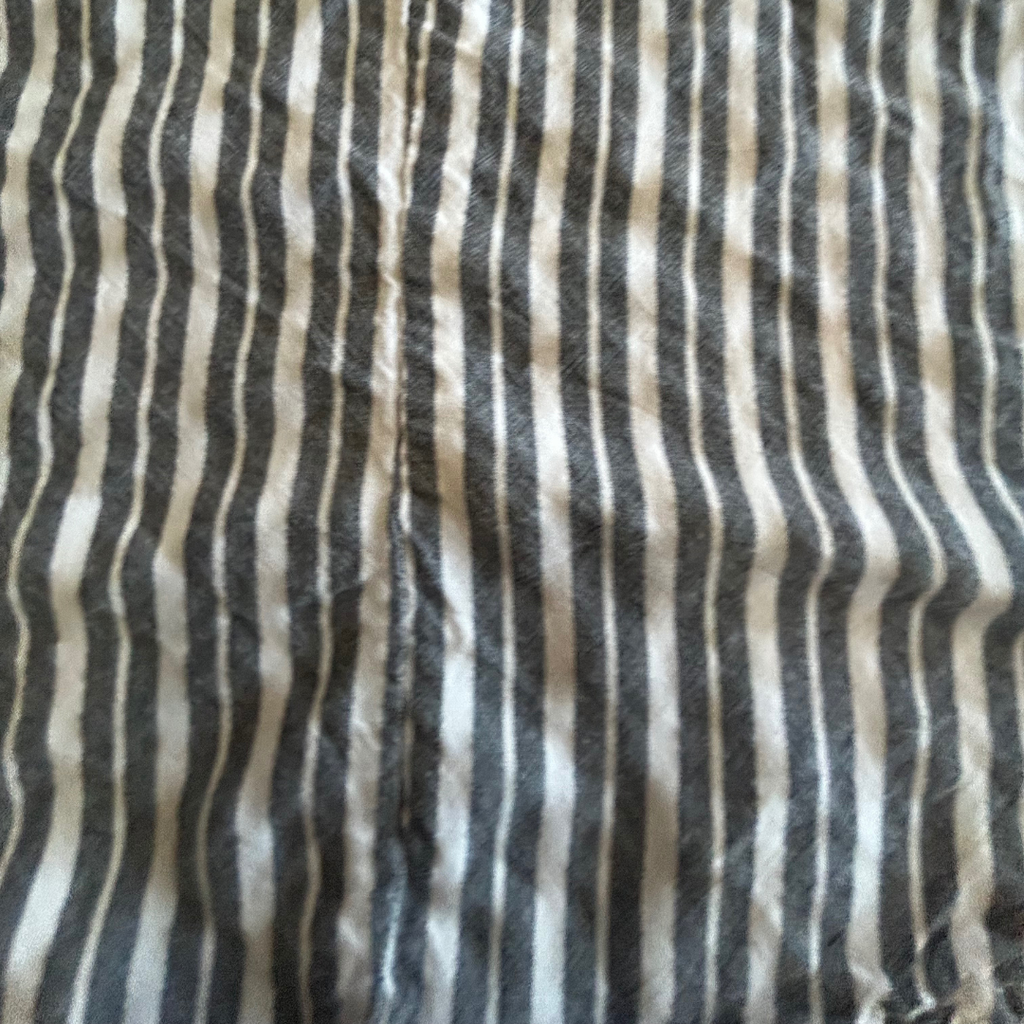 Easy Breeze Stripe Dress – One of a Kind Upcycled Statement Piece
