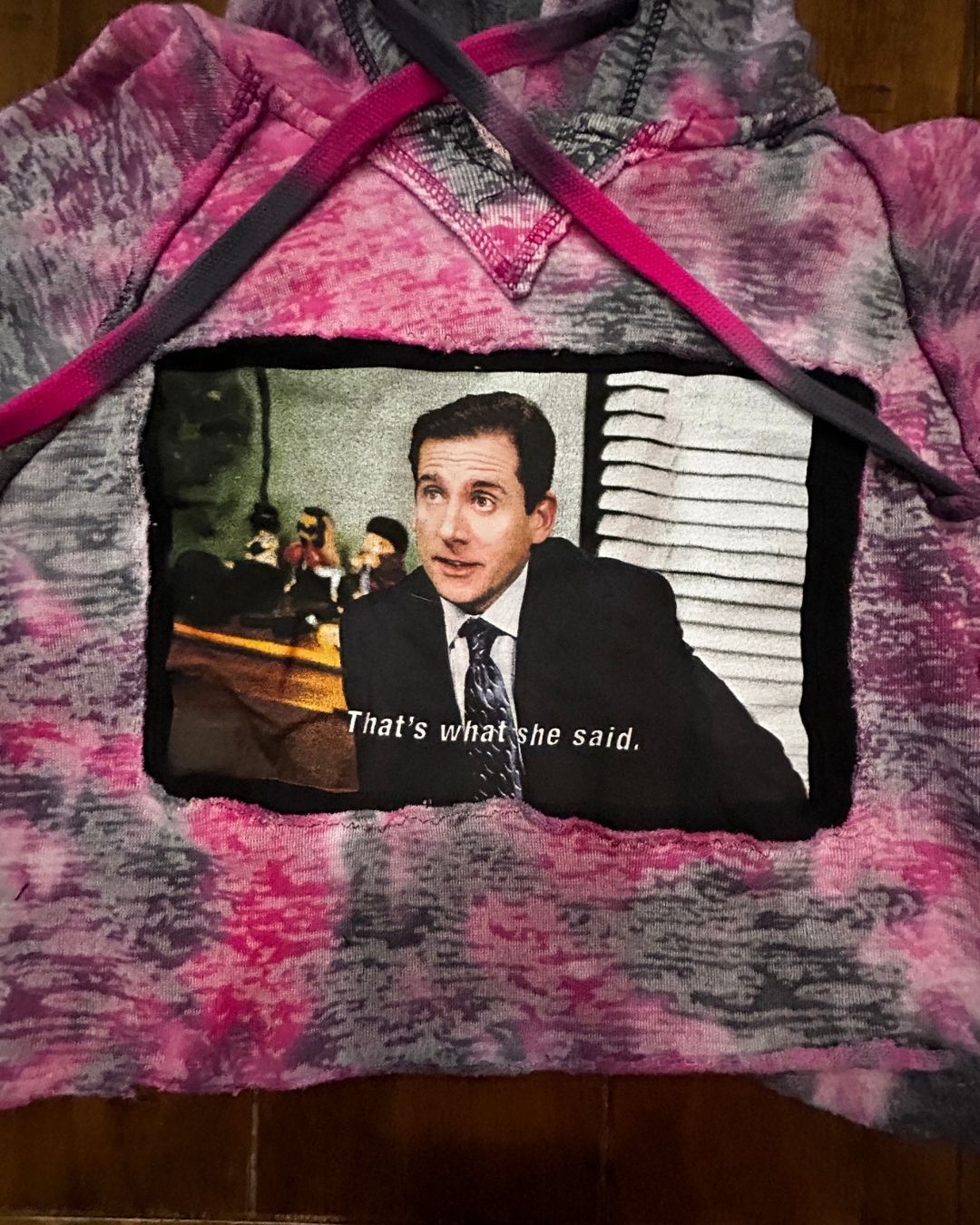 That's What She Said Crop Hoodie