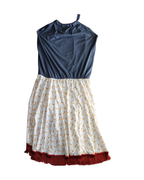 Going Bananas Upcycled Fringe Dress