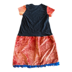 Civil Chaos Tee Dress – One of a Kind Upcycled Statement Piece