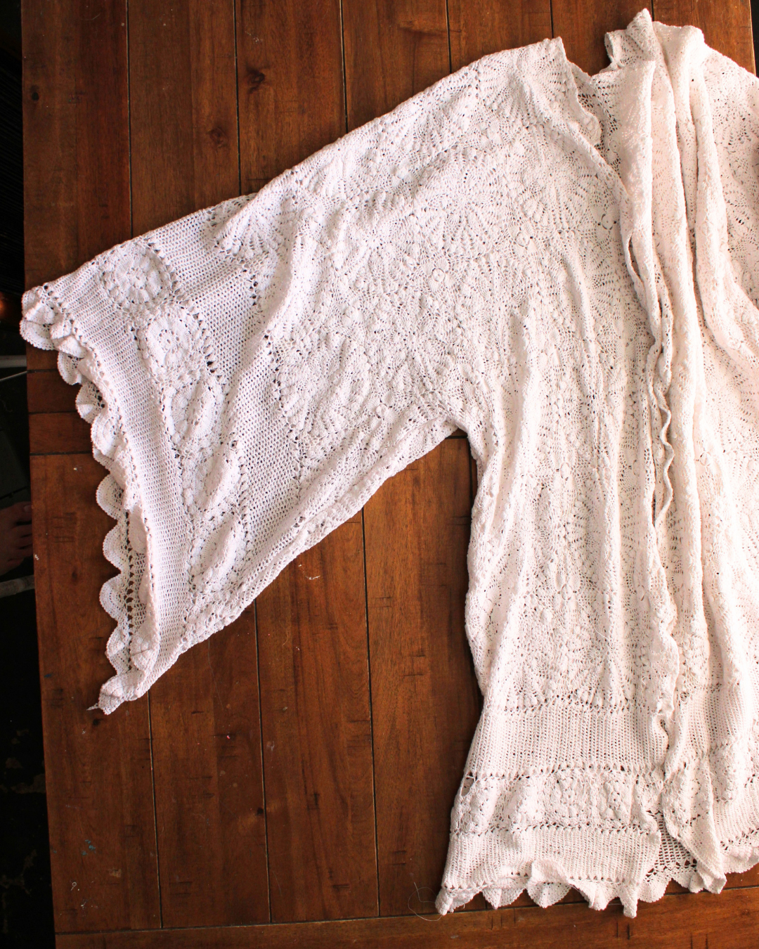 Table Manners Are Overrated Crochet Duster