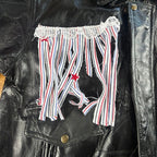 ’Merica Fringe Jacket – One of a Kind Upcycled Statement Piece