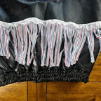 ’Merica Fringe Jacket – One of a Kind Upcycled Statement Piece