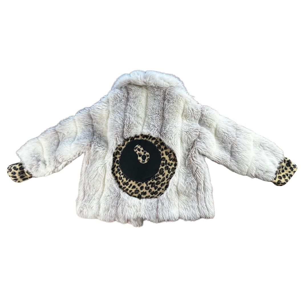 Wild Orbit Upcycled Faux Fur Jacket — One-of-a-Kind Statement Piece