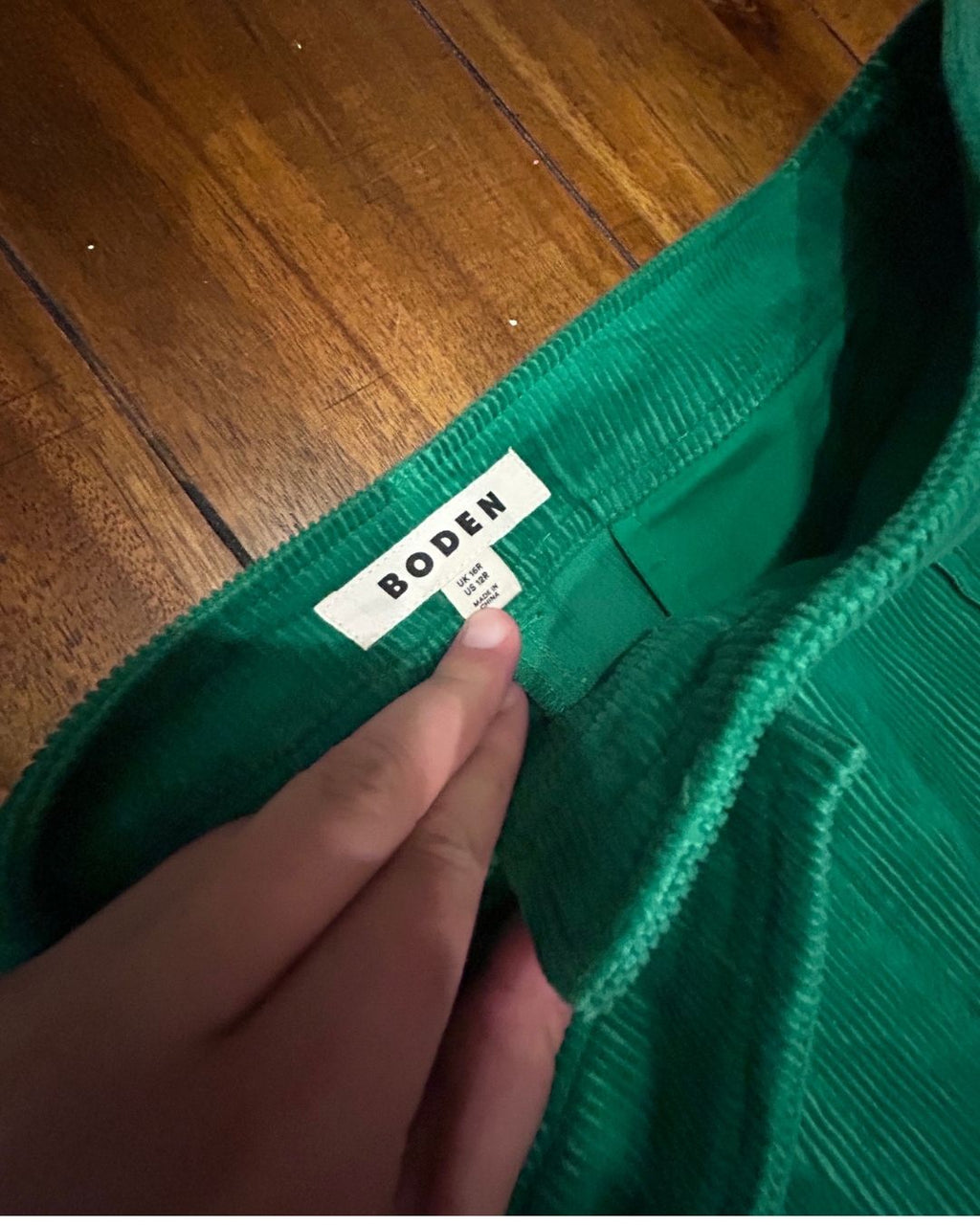 Emerald Flow Wide-Leg Pants
