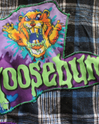 Nightmare Fuel Goosebumps Patchwork Flannel