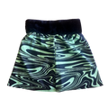 Alien Wave Mini Skirt – One of a Kind Upcycled Statement Piece