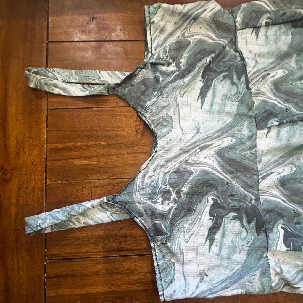 🌊 Marble Mirage Maxi Dress 🌊