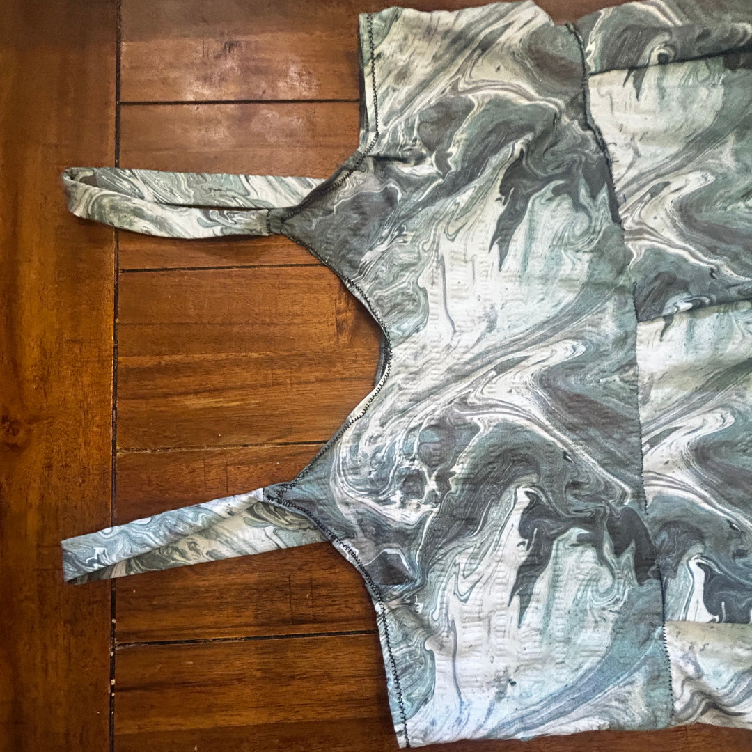 🌊 Marble Mirage Maxi Dress 🌊