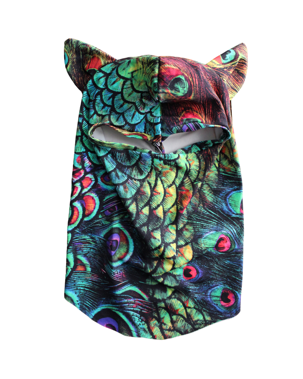 Peacock Problems Alien Ear Ski Mask