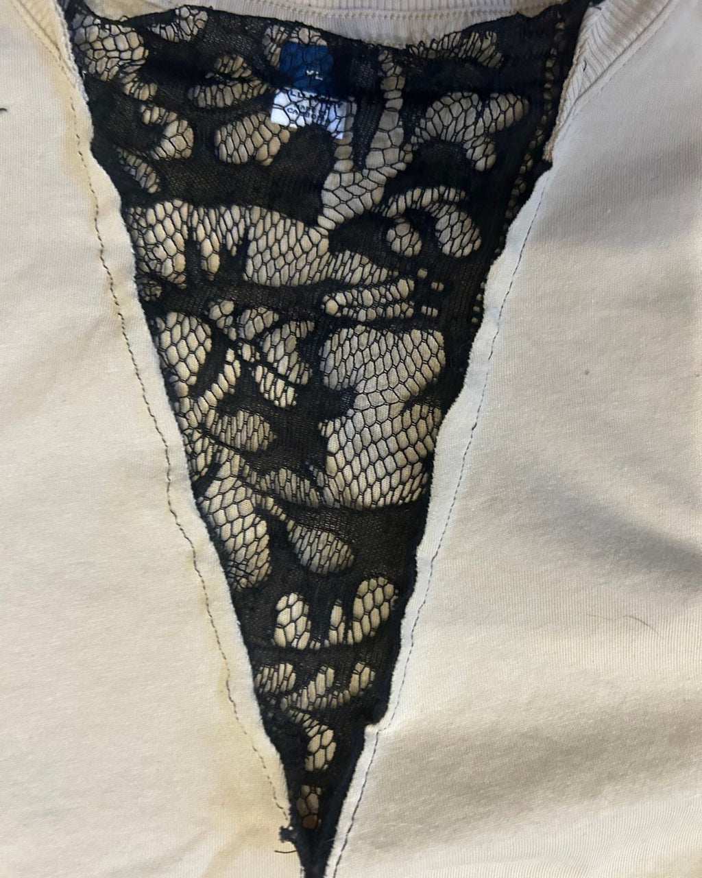 Midnight Lace Remix Maxi Dress – One of a Kind Upcycled Statement Piece