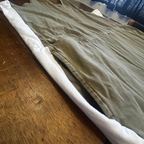Earthbound Remix Overalls – One of a Kind Upcycled Statement Piece