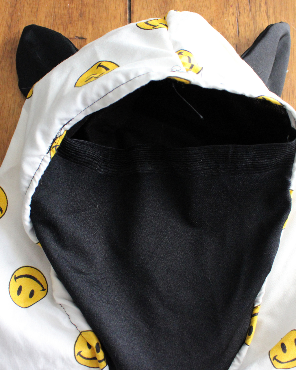 Smile Now, Panic Later Smiley Face Ninja Balaclava