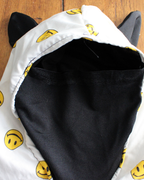 Smile Now, Panic Later Smiley Face Ninja Balaclava
