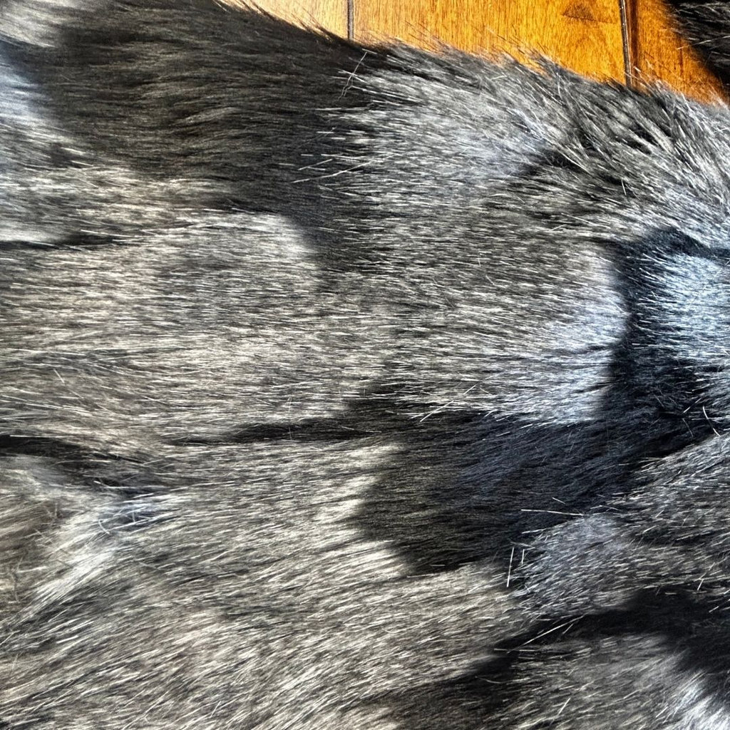 The Exorcist Faux Fur Jacket — Upcycled Horror Couture