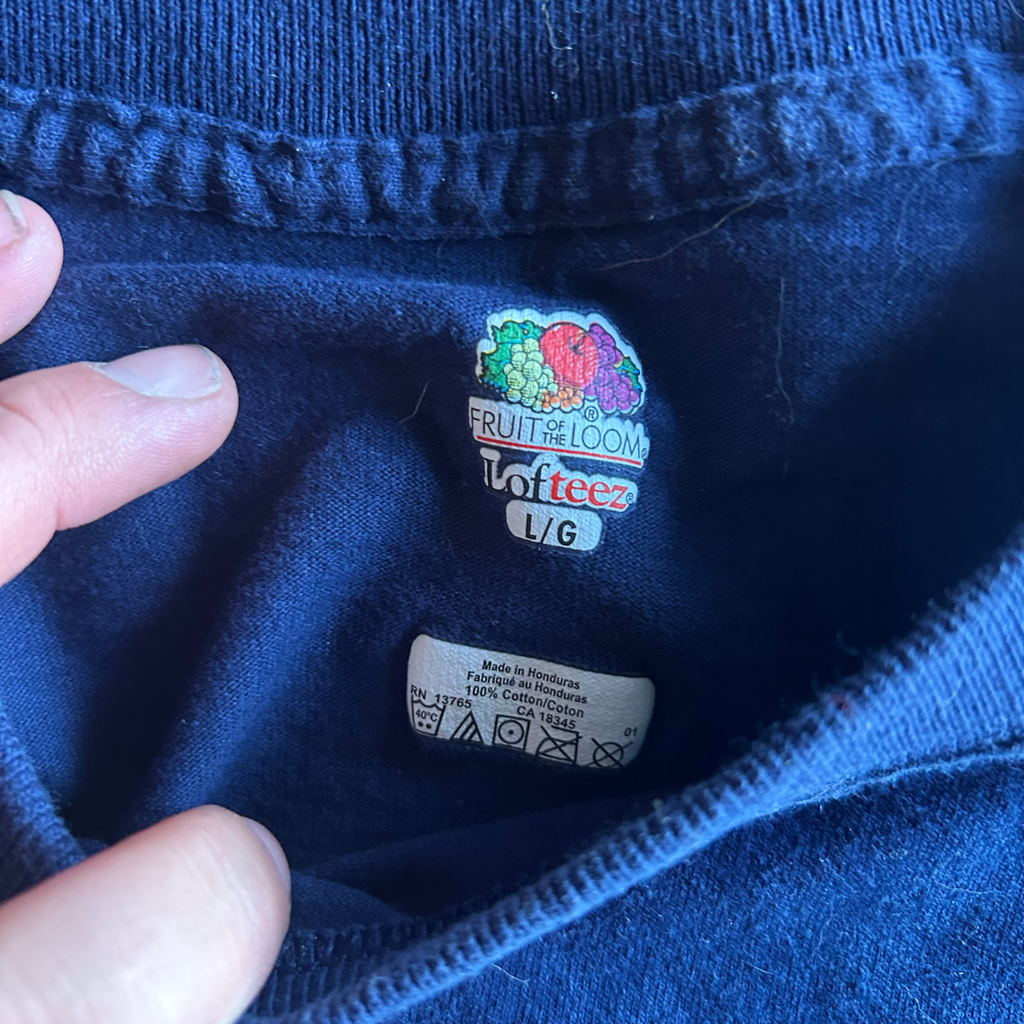 Upcycled USA Star Crop Top