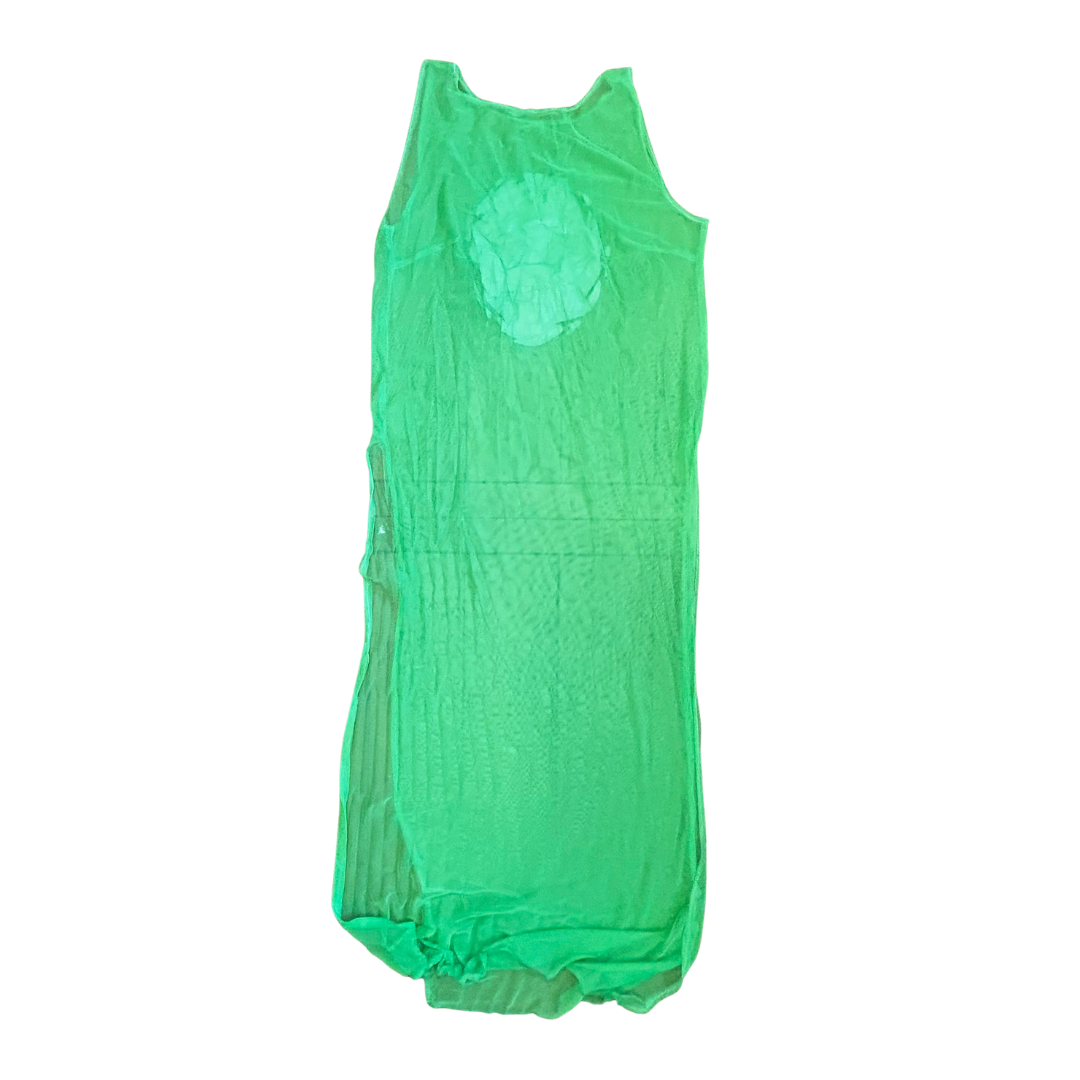 👽 Neon Signal Sheer Dress 👽