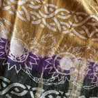 Sunburst Maxi Dress – One of a Kind Upcycled Statement Piece