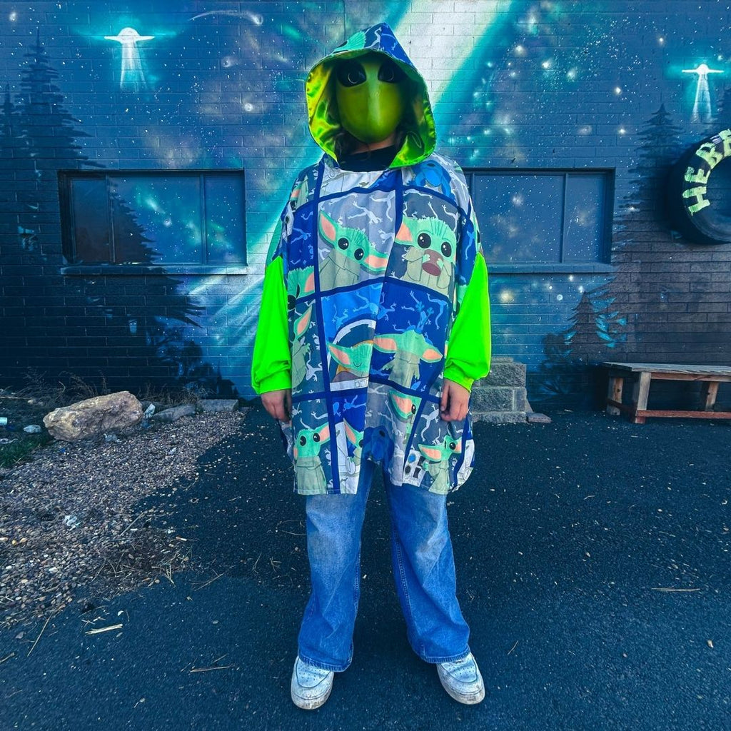 Chosen Space Baby Hoodie – Handmade & Upcycled