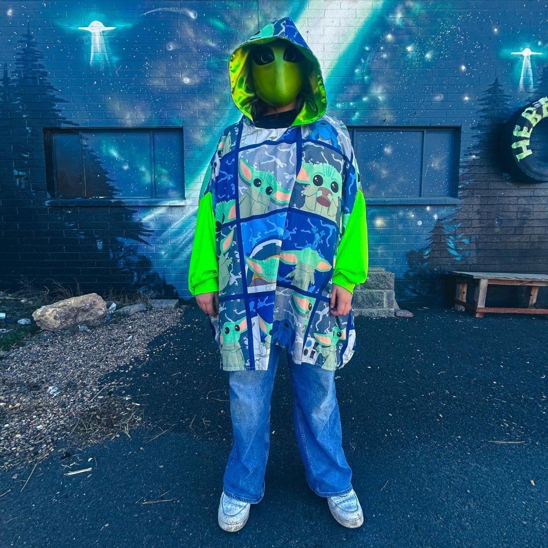 Chosen Space Baby Hoodie – Handmade & Upcycled