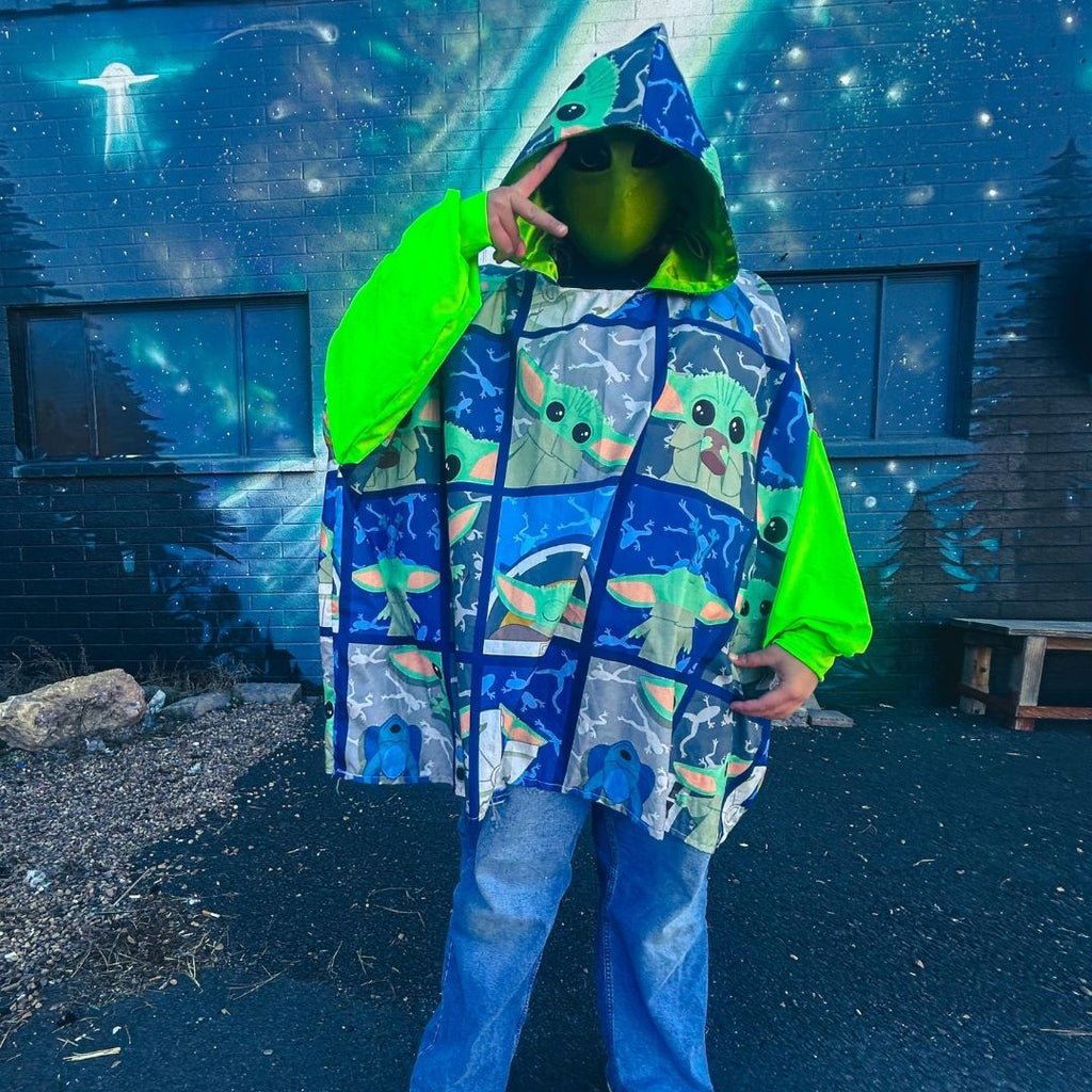 Chosen Space Baby Hoodie – Handmade & Upcycled