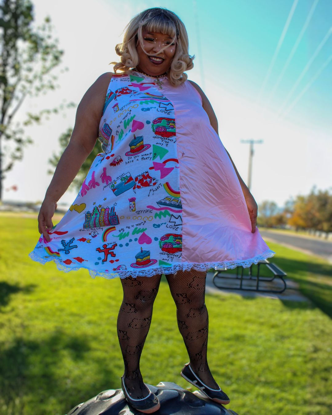 Pretty Little Problem | Upcycled Patchwork Dress