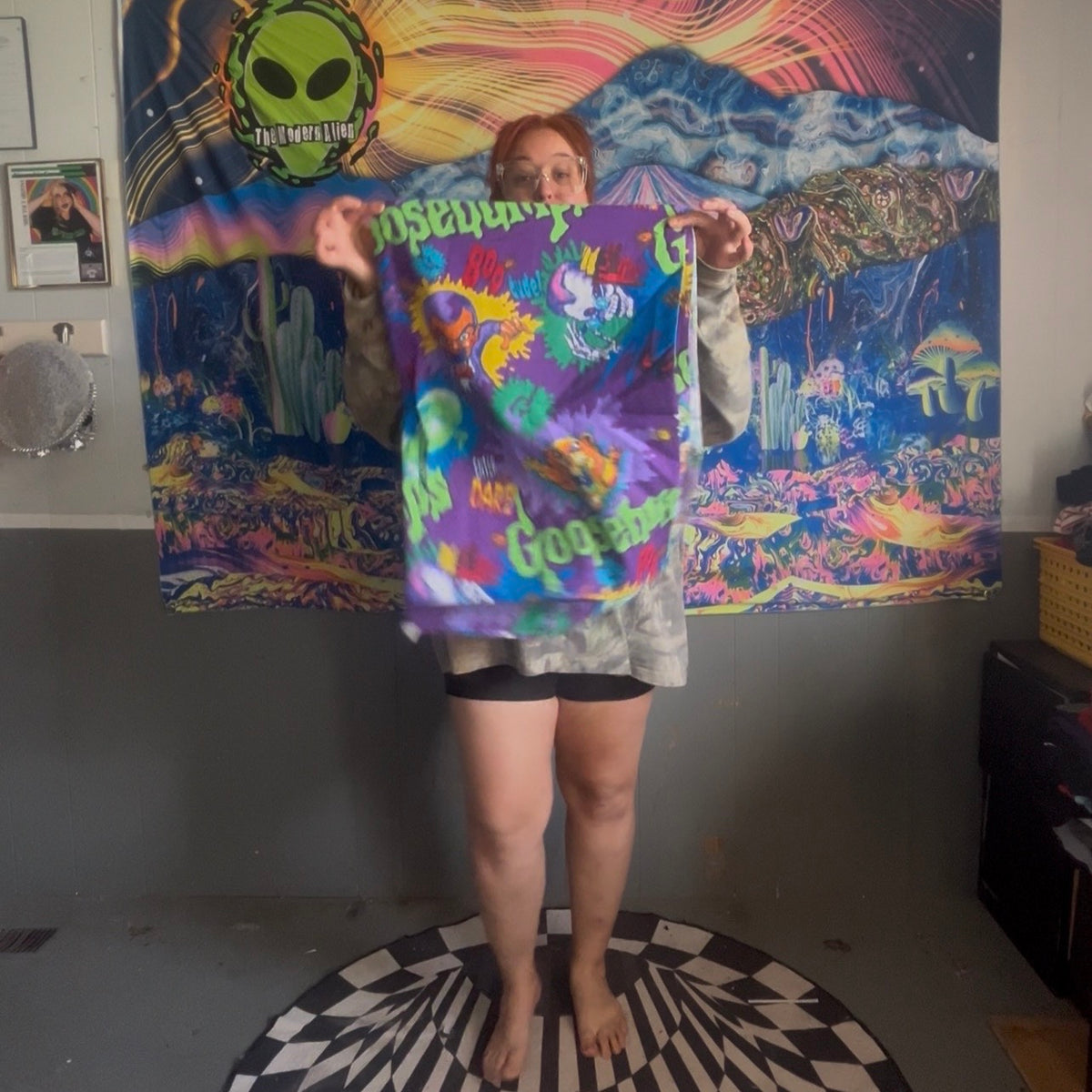 The Modern Alien funky women's clothing colorful women's clothing unique women's clothing statement clothing for women one-of-a-kind women's clothing upcycled women's clothing handmade women's clothing maximalist women's clothing colorful statement clothi