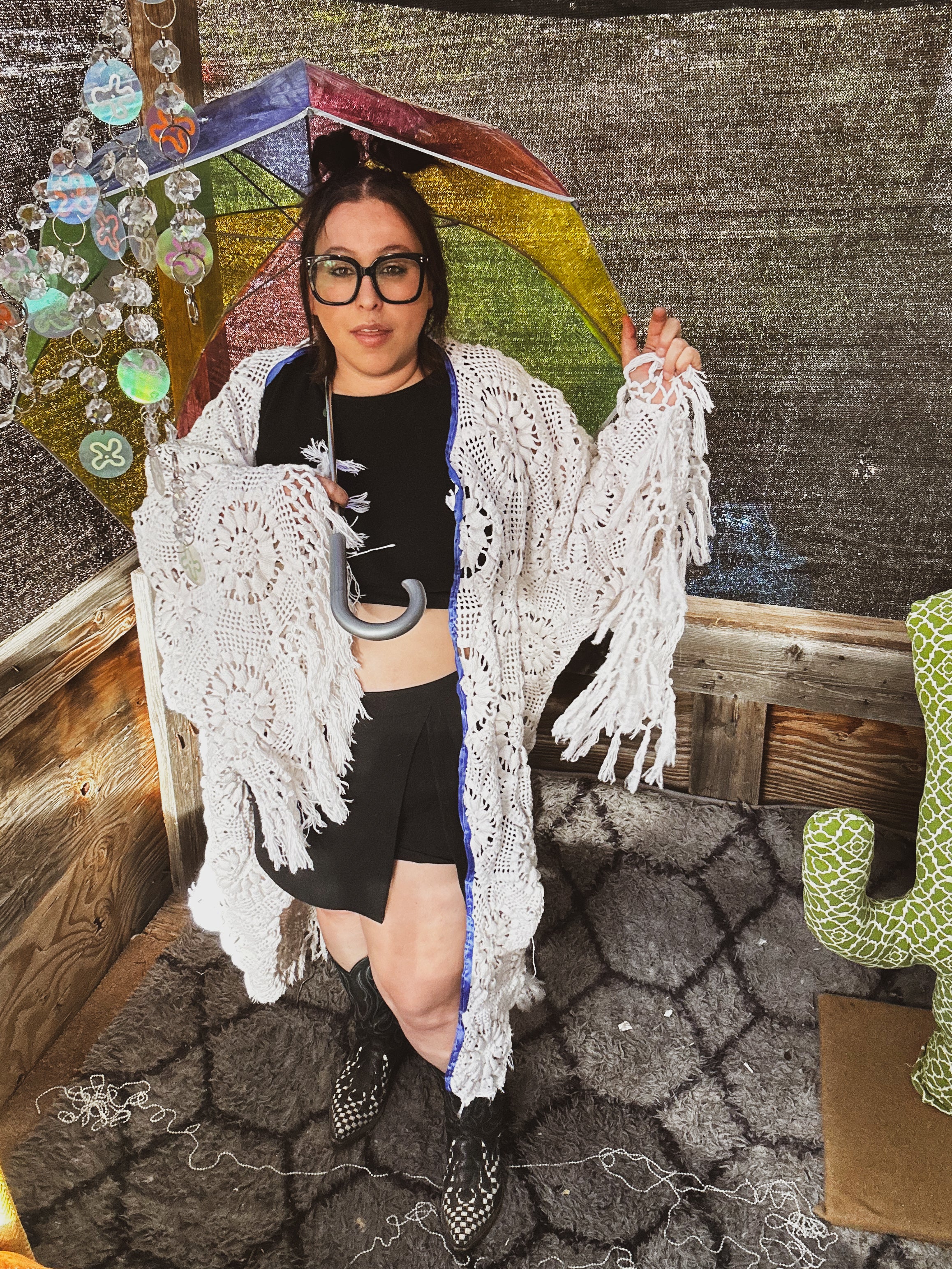 🌀 Cosmic Lace Duster 🌀
