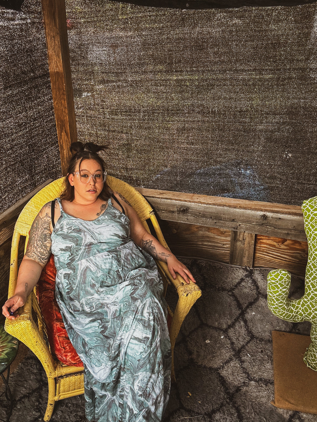 🌊 Marble Mirage Maxi Dress 🌊