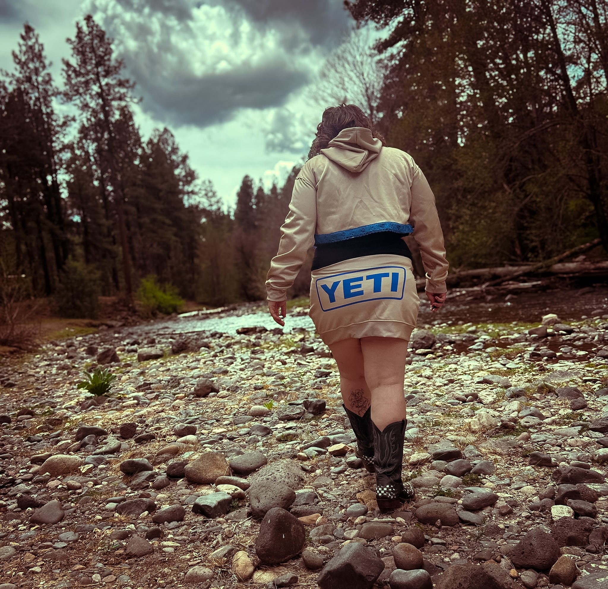 Ultra Remix Hoodie Set – One of a Kind Upcycled Statement Set