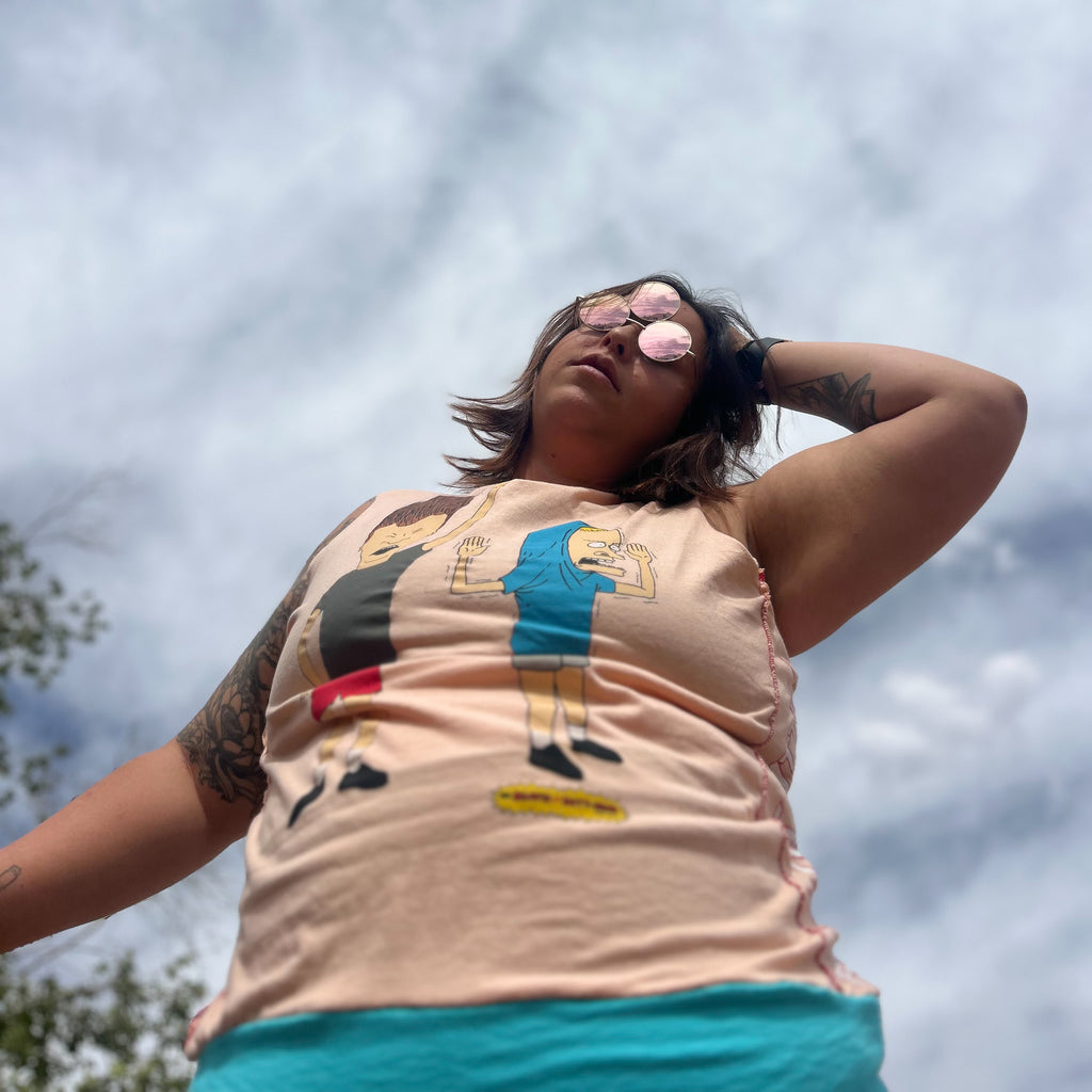 Beavis & Butt-Head Smiley Tank Dress