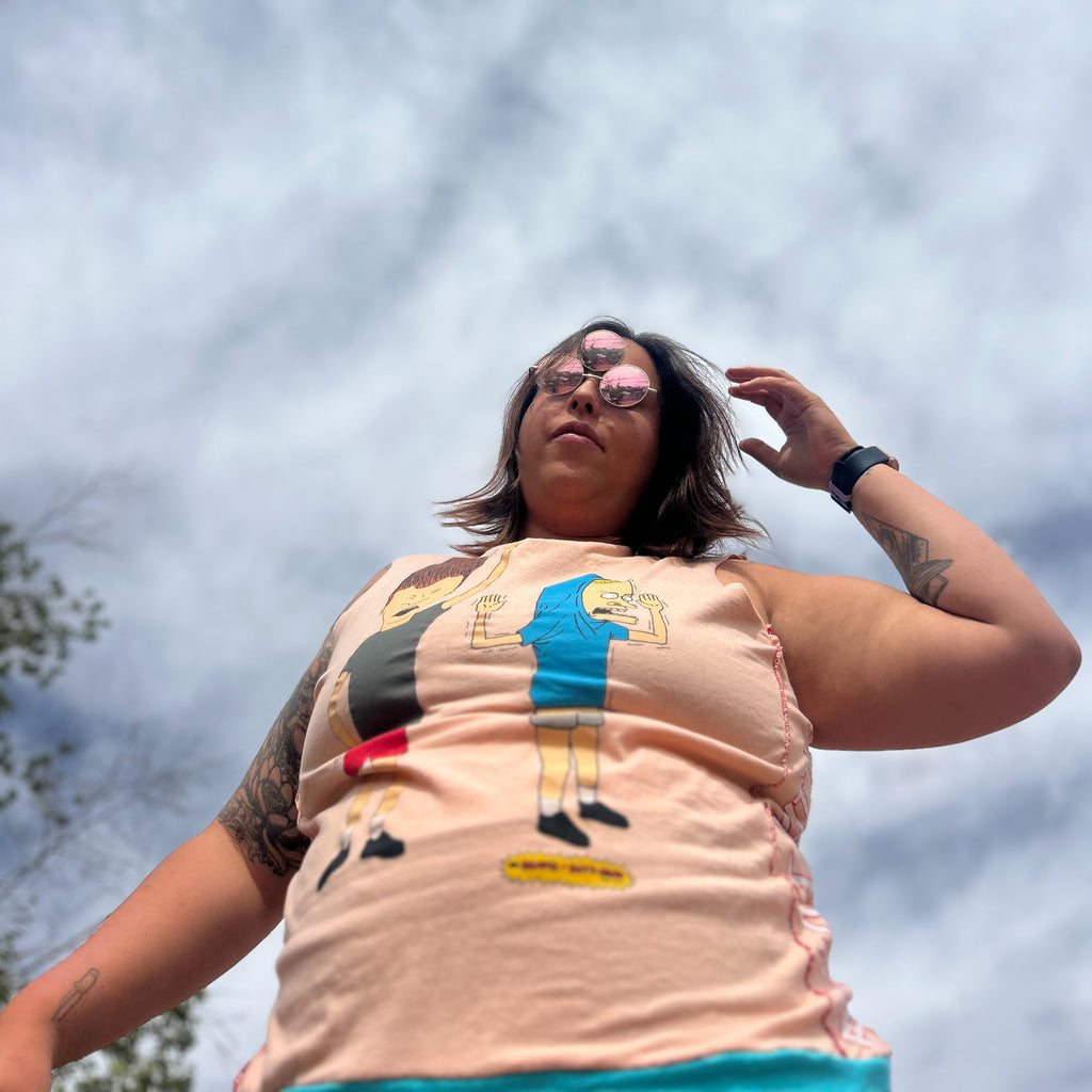 Beavis & Butt-Head Smiley Tank Dress