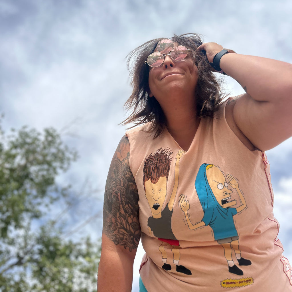 Beavis & Butt-Head Smiley Tank Dress