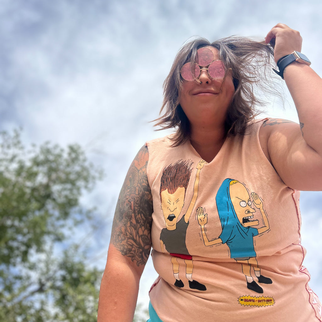 Beavis & Butt-Head Smiley Tank Dress