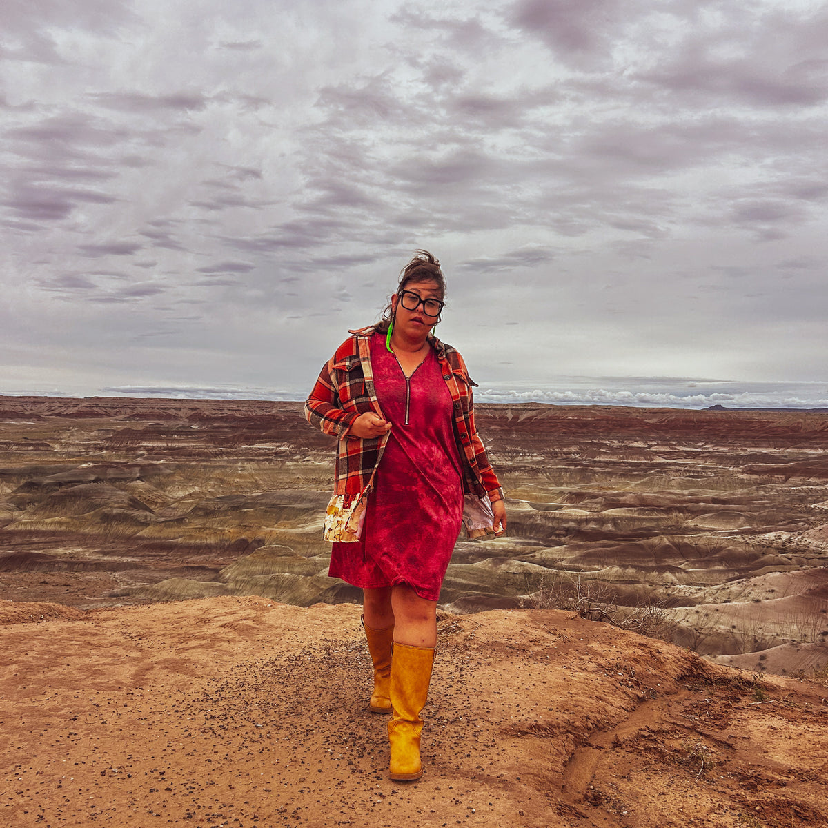 Bleach-Dyed Tie-Dye Tank Dress – Edgy & One-of-a-Kind