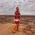 Cosmic Bloom Zip Hoodie – One of a Kind Upcycled Statement Piece