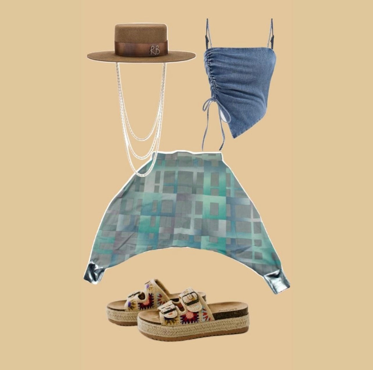 Upcycled Space Lounge Pants