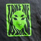 Alien Graphic Tee – Handmade Funky Boho Streetwear - The Modern Alien
