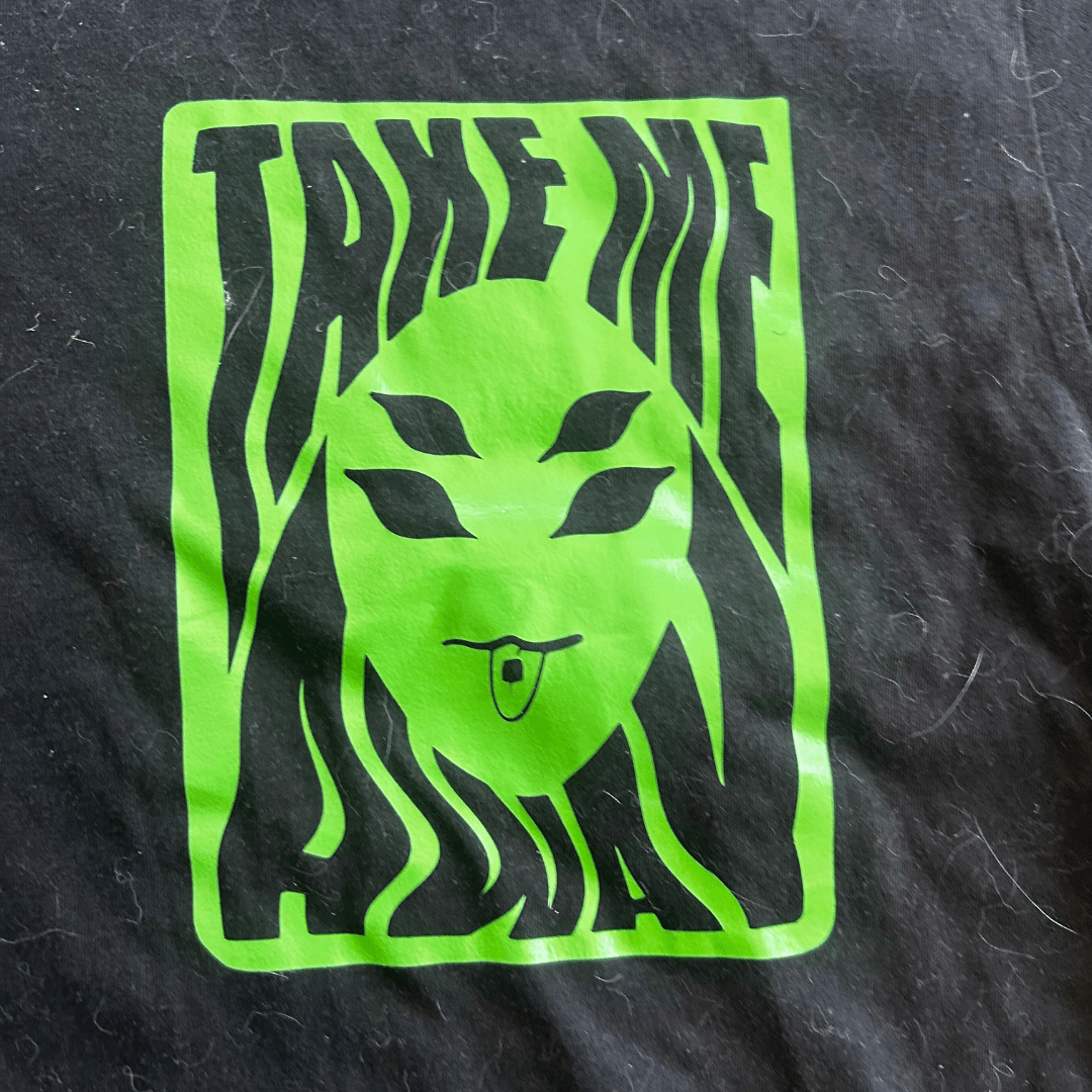 Alien Graphic Tee – Handmade Funky Boho Streetwear - The Modern Alien