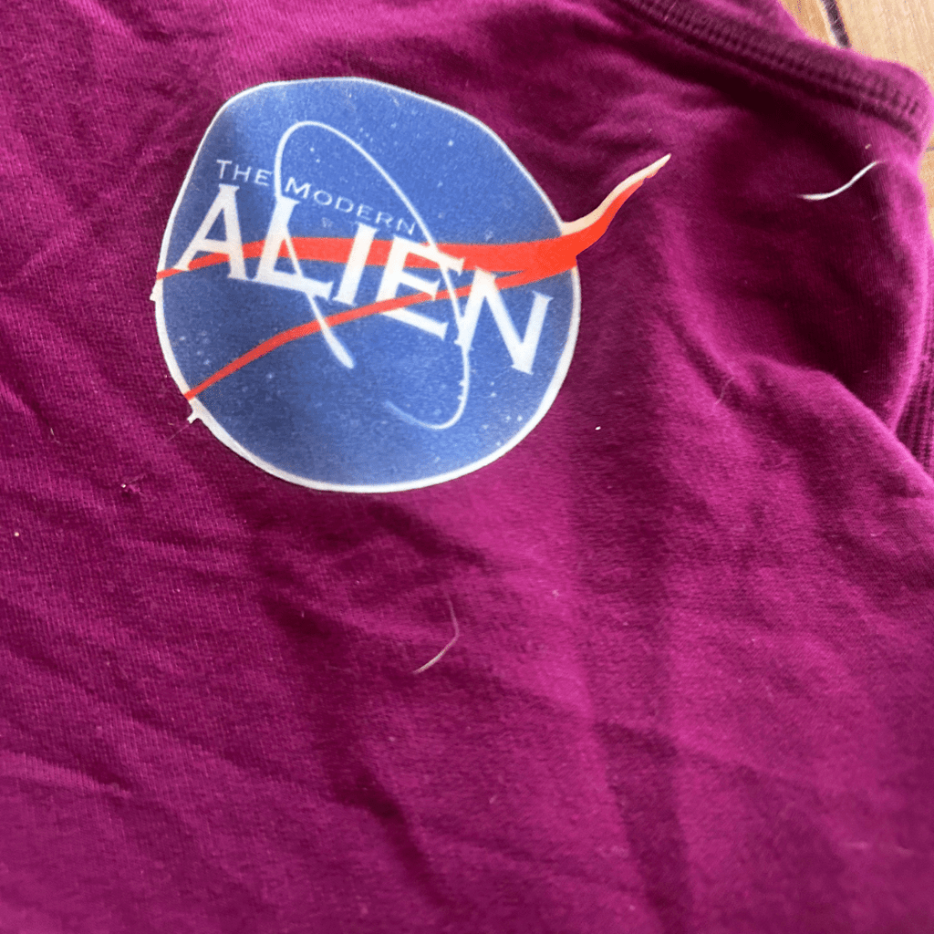 Alien Patch Dress – Handmade & Upcycled - The Modern Alien