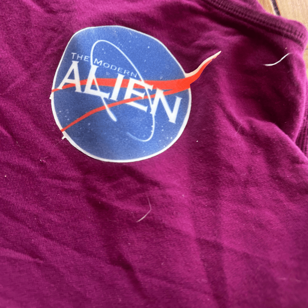 Alien Patch Dress – Handmade & Upcycled - The Modern Alien