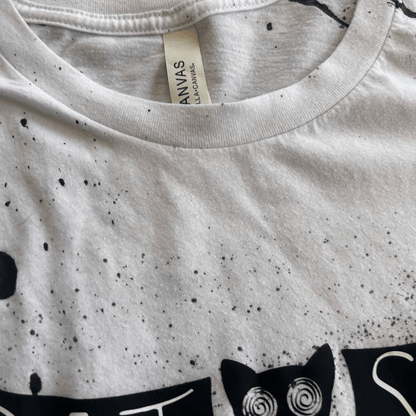"Bat Shit" T-Shirt Dress – Handmade & Upcycled - The Modern Alien