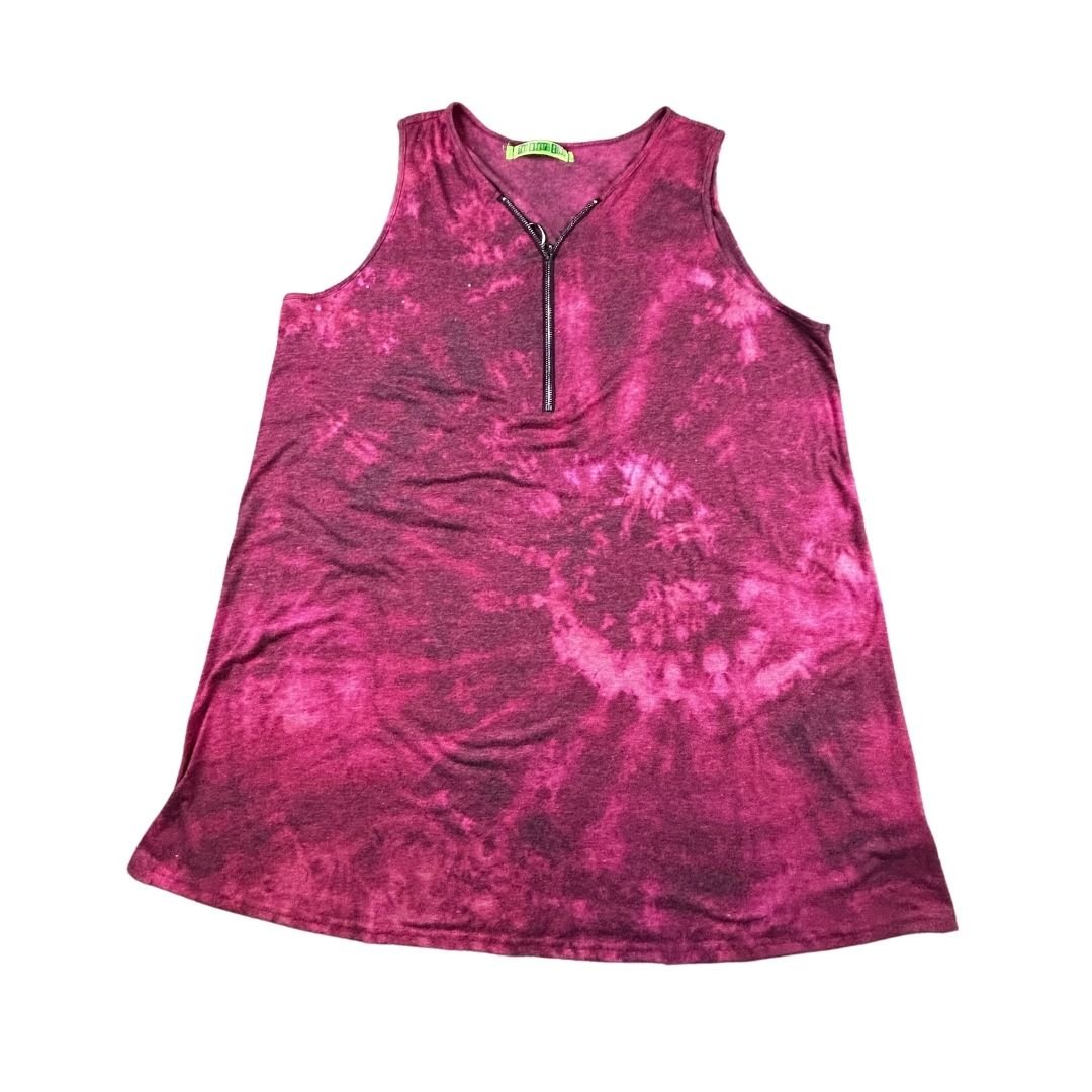 Bleach - Dyed Tie - Dye Tank Dress – Edgy & One - of - a - Kind - The Modern Alien