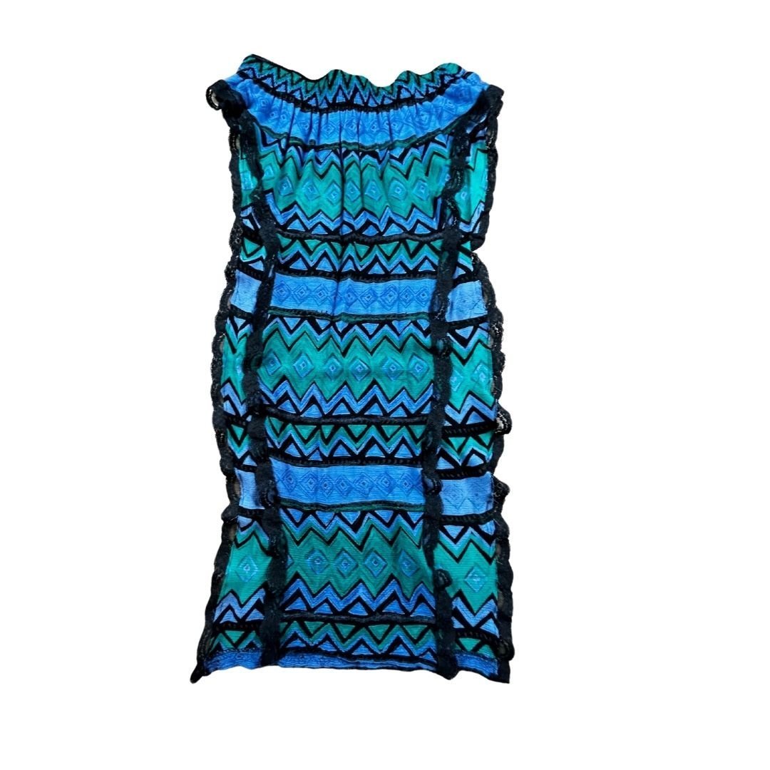 Boho Mesh Two - Piece Set – Handmade & Upcycled - The Modern Alien