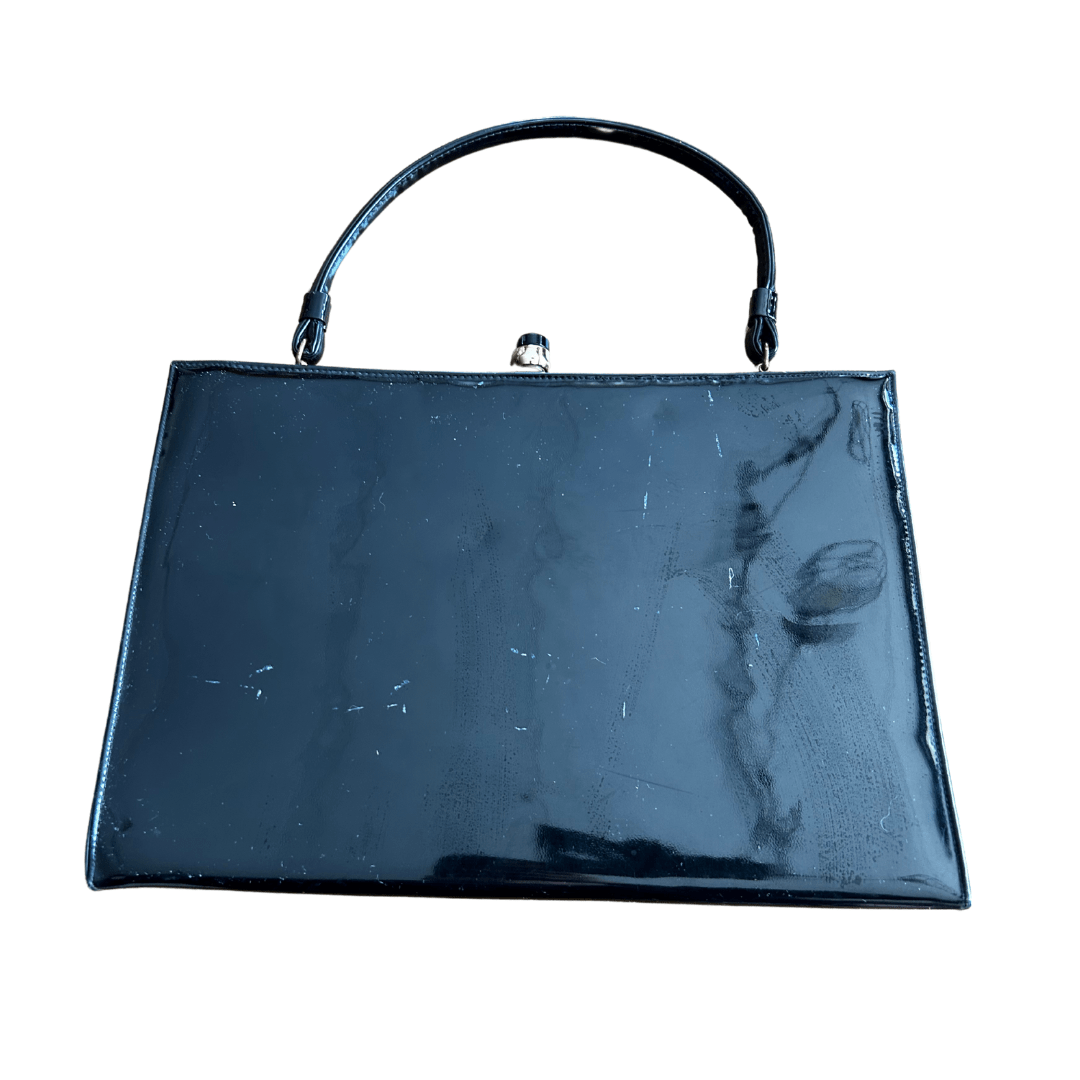 Cat Face Purse – Hand - Painted & Upcycled from Vinyl - The Modern Alien