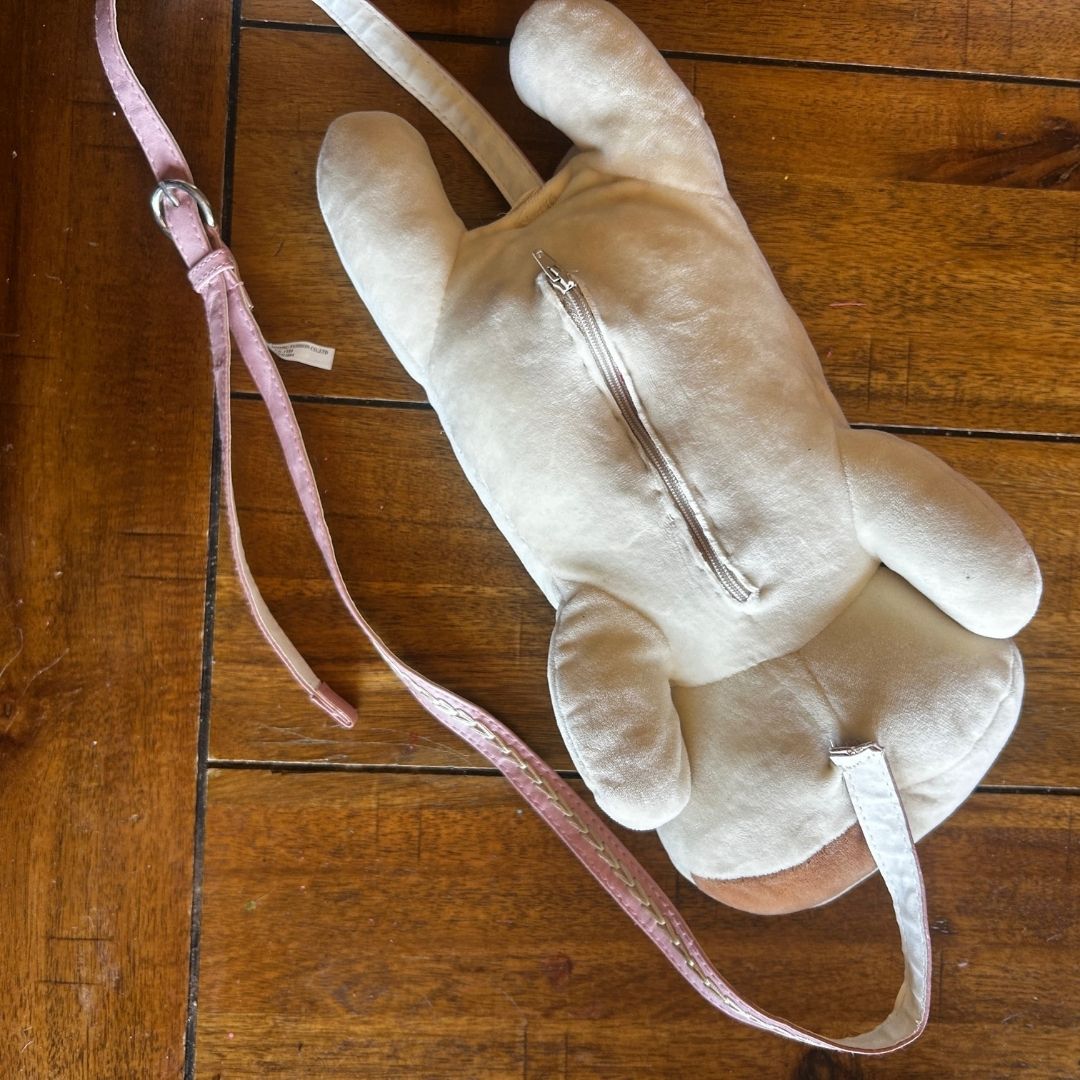 Cat Plush Crossbody Fanny Pack – Handmade & Upcycled Kitty Bag - The Modern Alien