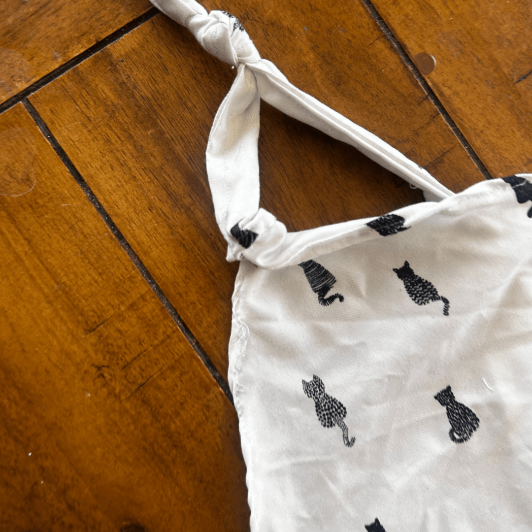 Cat Print Jumpsuit – Handmade & Upcycled - The Modern Alien