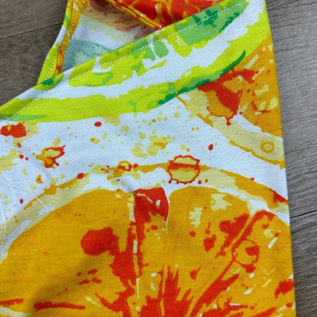 Citrus Two - Piece Set – Handmade & Upcycled - The Modern Alien