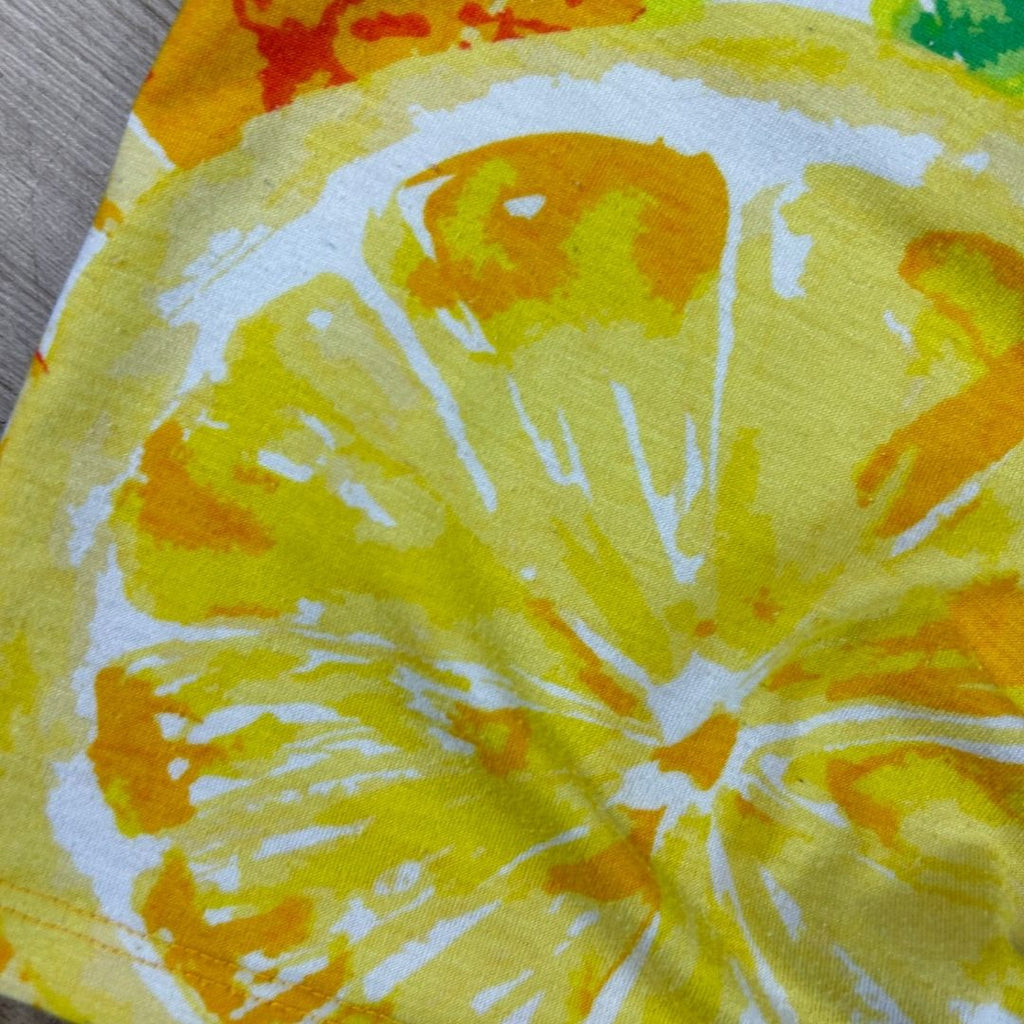 Citrus Two - Piece Set – Handmade & Upcycled - The Modern Alien