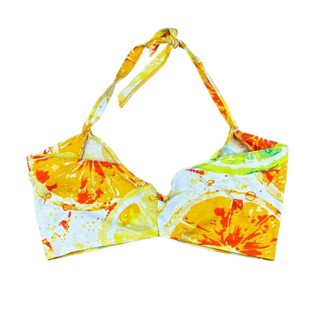 Citrus Two - Piece Set – Handmade & Upcycled - The Modern Alien